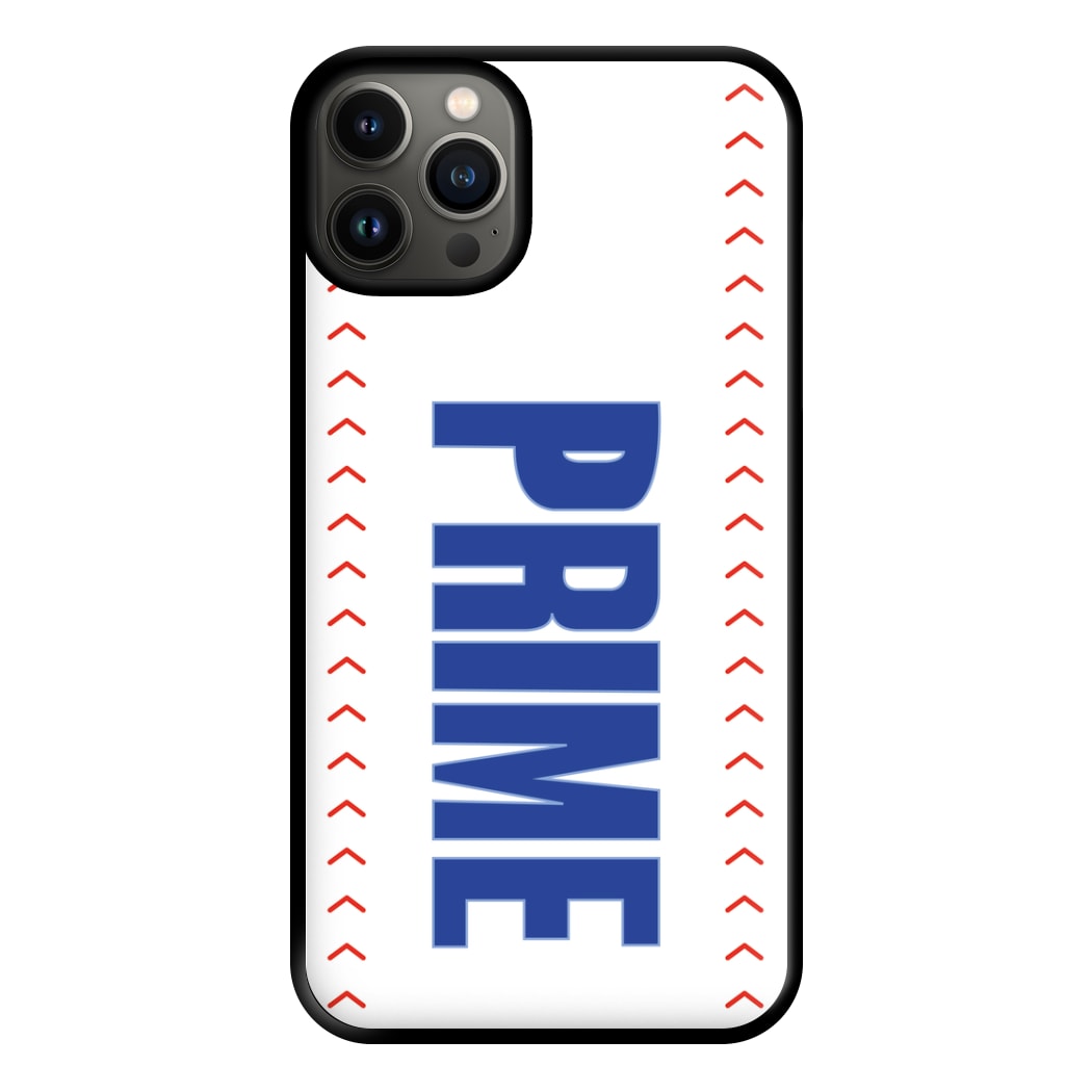 Prime - Baseball Pattern Phone Case for iPhone 13