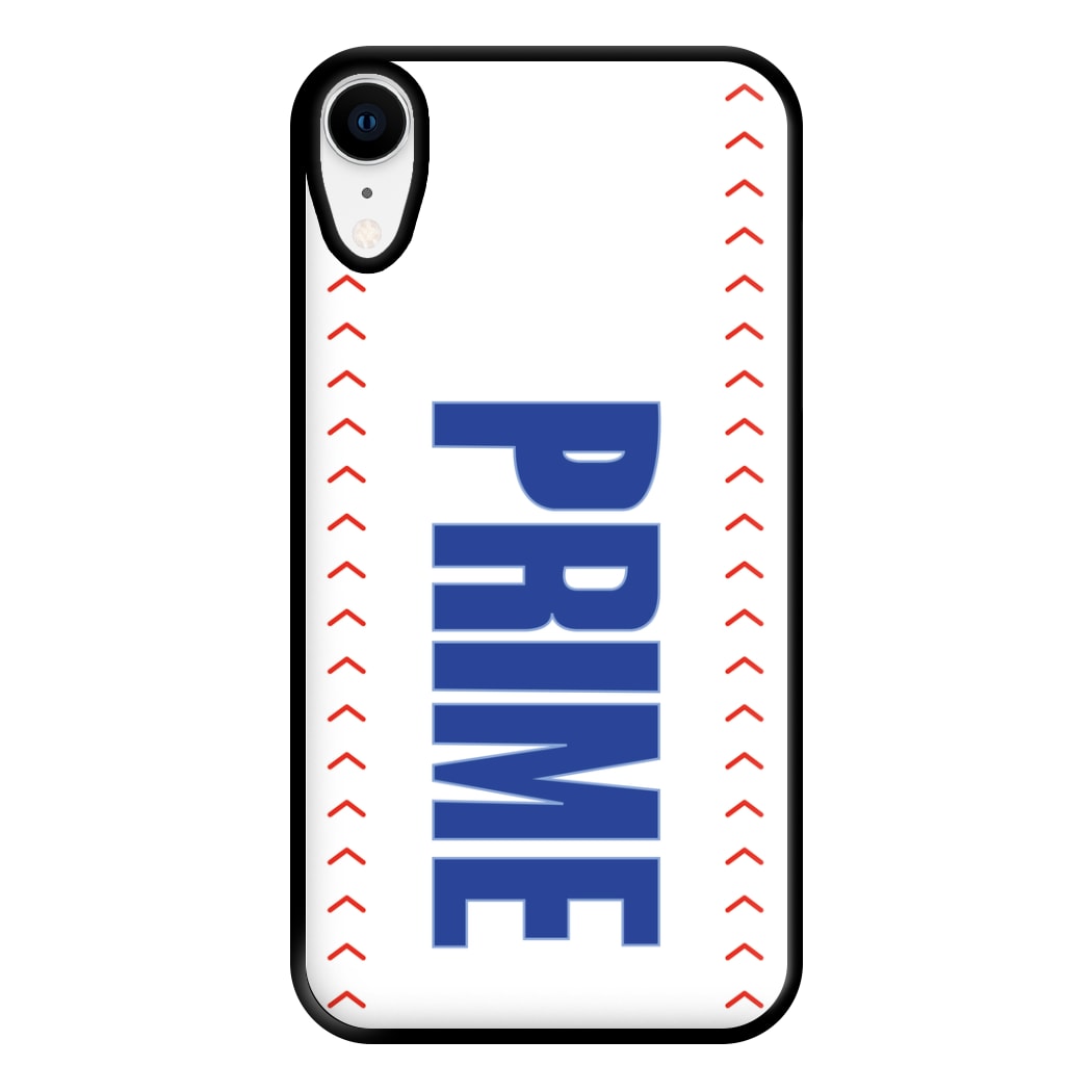 Prime - Baseball Pattern Phone Case for iPhone XR