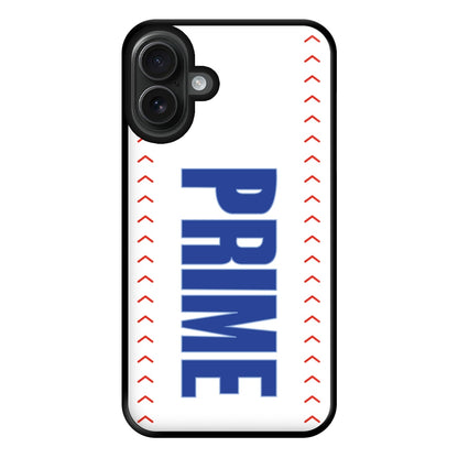 Prime - Baseball Pattern Phone Case for iPhone 16 Plus