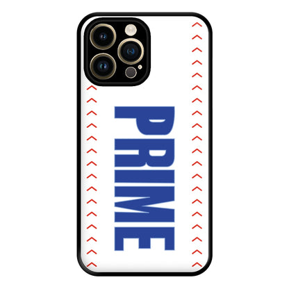 Prime - Baseball Pattern Phone Case for iPhone 14 Pro Max