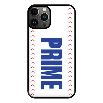 Prime - Baseball Pattern Phone Case for iPhone 13 Pro Max