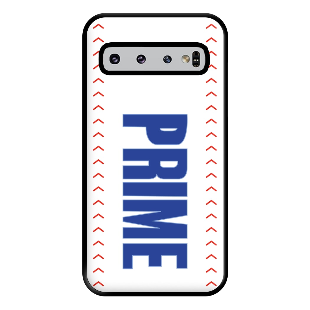 Prime - Baseball Pattern Phone Case for Galaxy S10 Plus