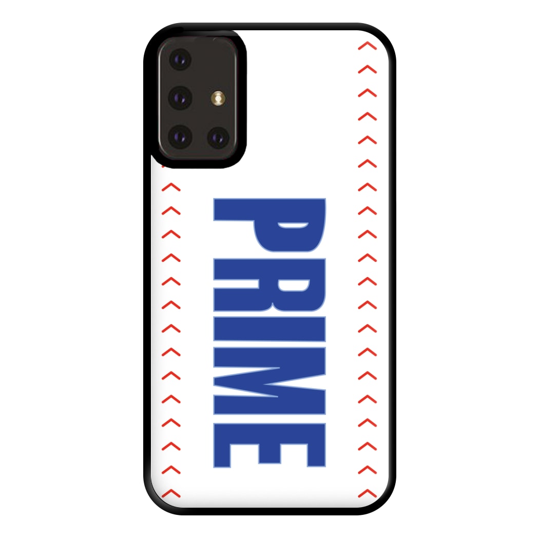 Prime - Baseball Pattern Phone Case for Galaxy A71