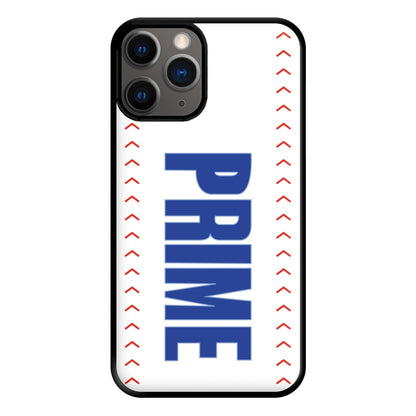 Prime - Baseball Pattern Phone Case for iPhone 12 Pro Max