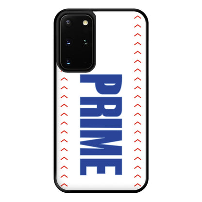 Prime - Baseball Pattern Phone Case for Galaxy S20 Plus