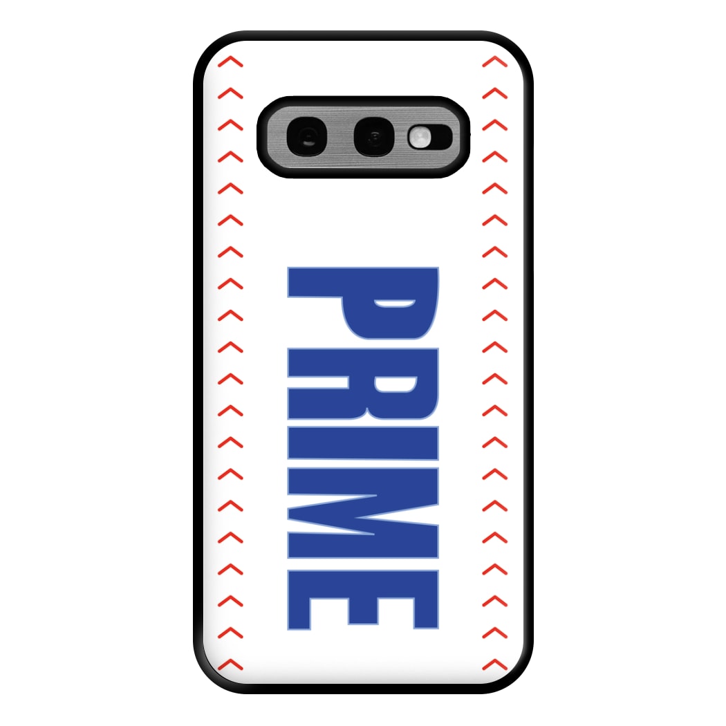 Prime - Baseball Pattern Phone Case for Galaxy S10e