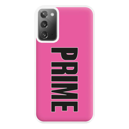 Prime - Pink Phone Case for Galaxy Note 20 Ultra