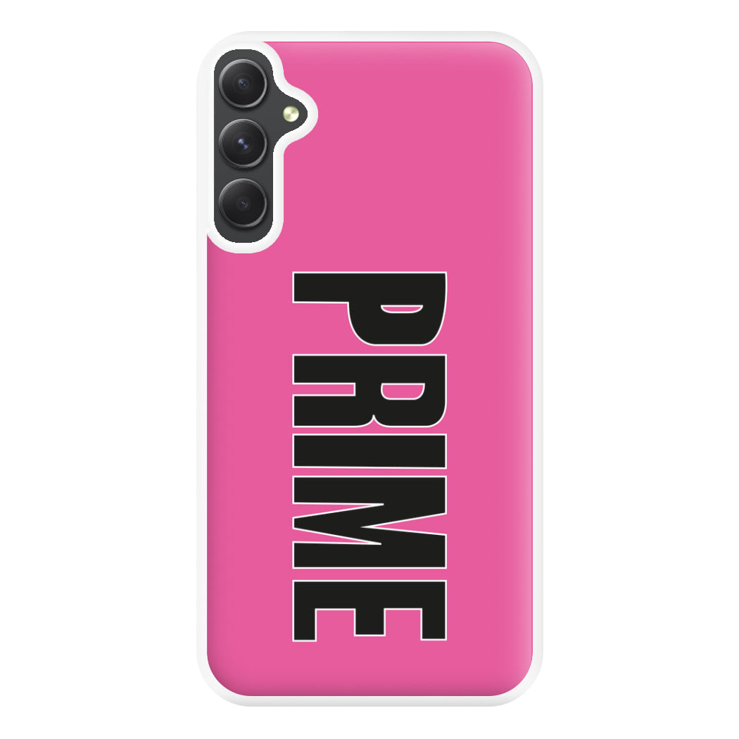 Prime - Pink Phone Case for Galaxy A34