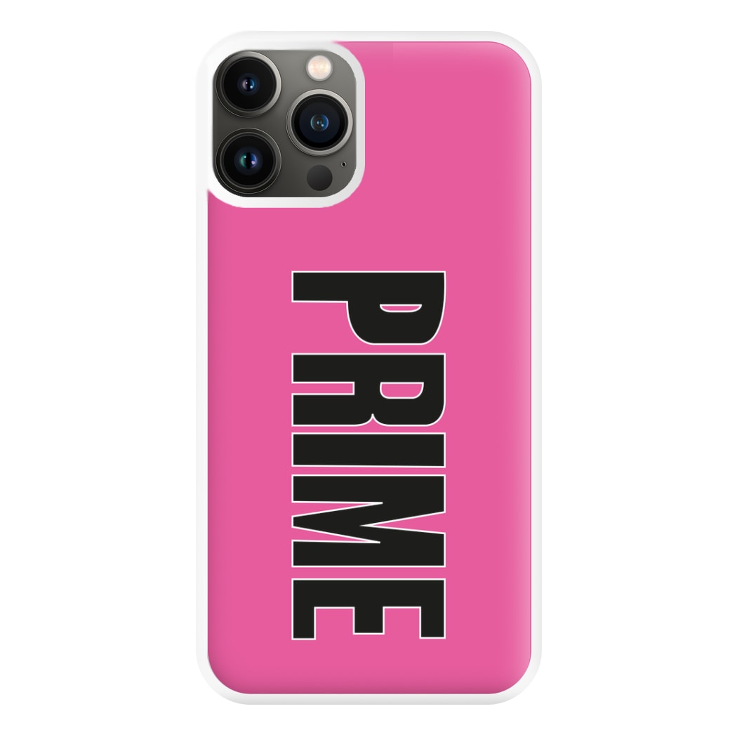 Prime - Pink Phone Case for iPhone 13 Pro Max