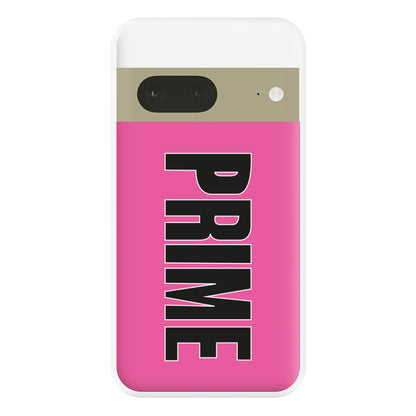 Prime - Pink Phone Case for Google Pixel 7a