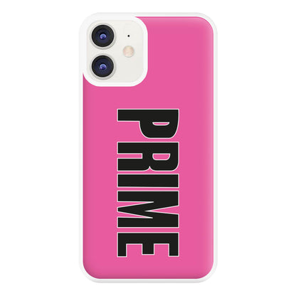 Prime - Pink Phone Case for iPhone 12 / 12 Pro