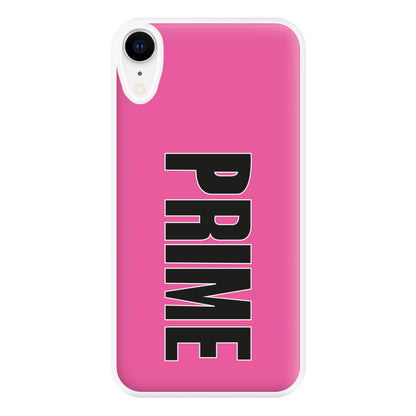 Prime - Pink Phone Case for iPhone XR