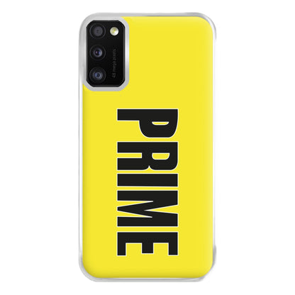 Prime - Yellow Phone Case for Galaxy A41