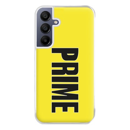 Prime - Yellow Phone Case for Galaxy A16