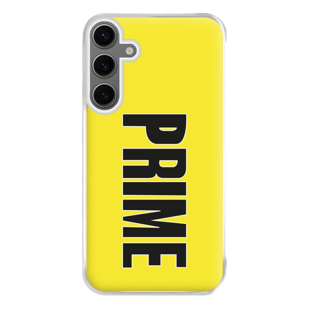 Prime - Yellow Phone Case for Galaxy S24FE