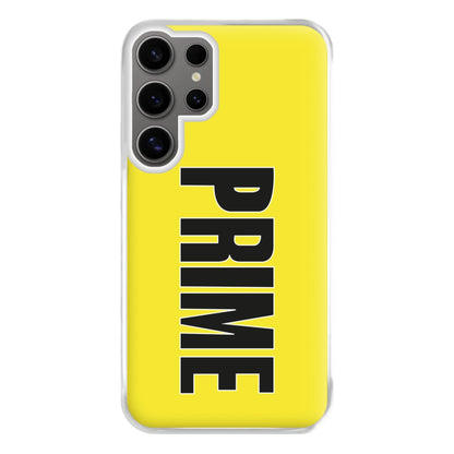 Prime - Yellow Phone Case for Galaxy S24 Ultra