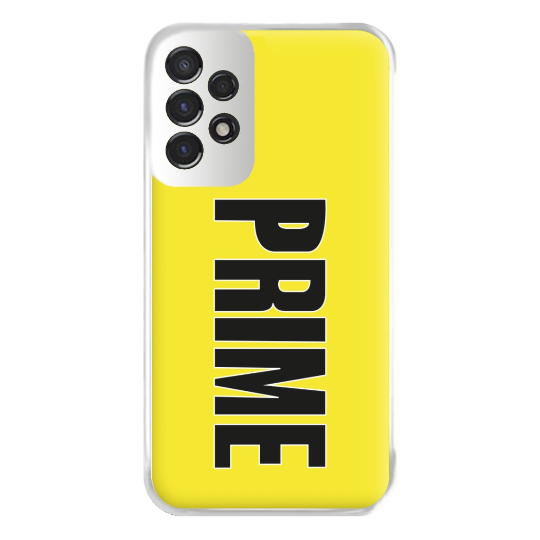 Prime - Yellow Phone Case for Galaxy A53