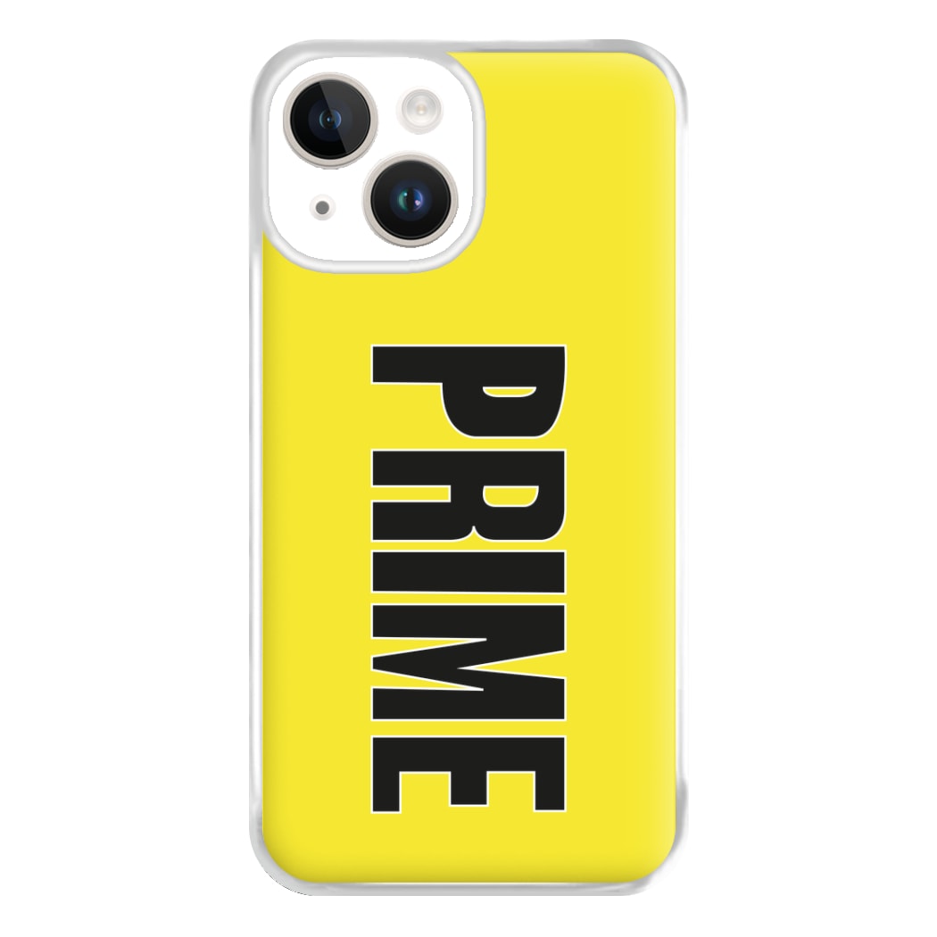 Prime - Yellow Phone Case for iPhone 14