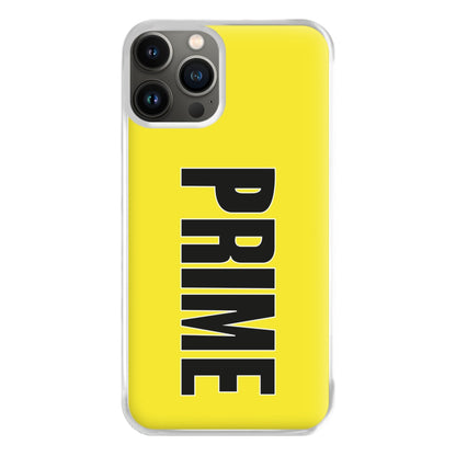 Prime - Yellow Phone Case for iPhone 11 Pro Max