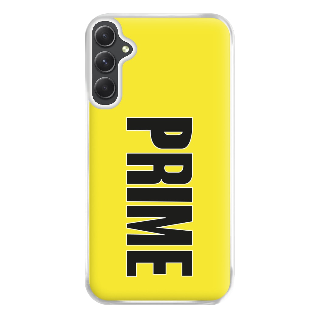 Prime - Yellow Phone Case for Galaxy A14