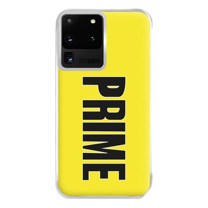 Prime - Yellow Phone Case for Galaxy S20 Ultra