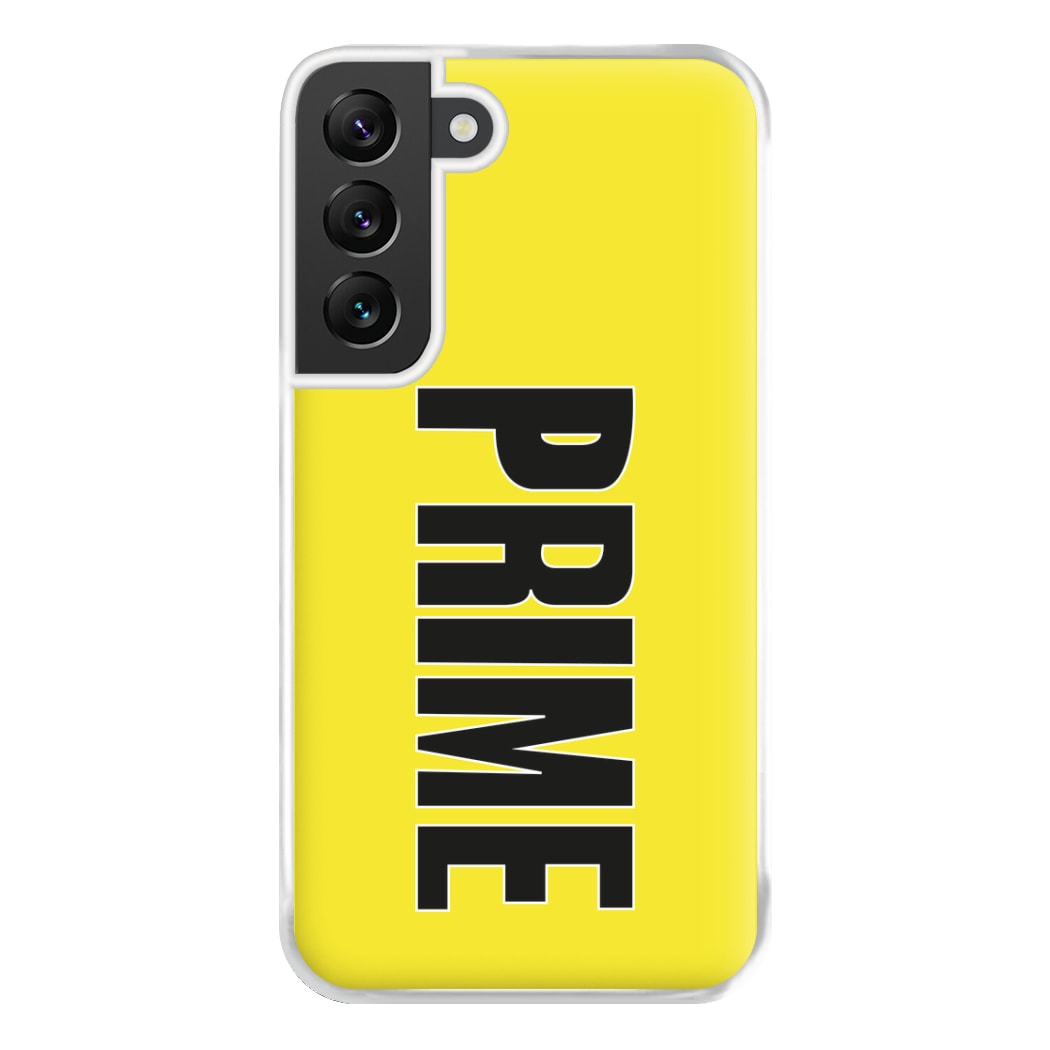 Prime - Yellow Phone Case for Galaxy S22 Plus