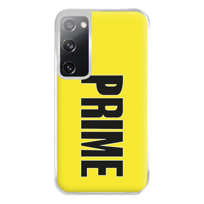 Prime - Yellow Phone Case for Galaxy S20