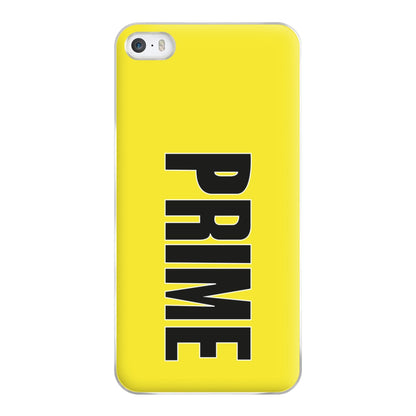 Prime - Yellow Phone Case for iPhone 5 / 5s / SE 2016