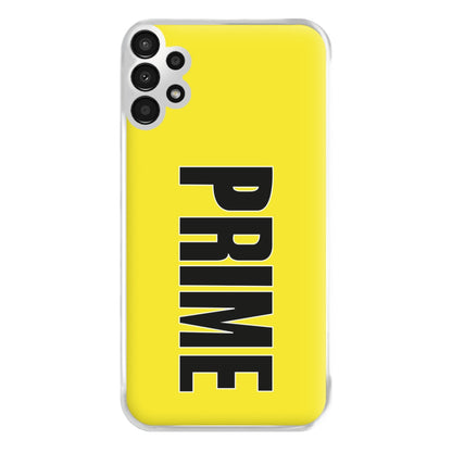 Prime - Yellow Phone Case for Galaxy A13