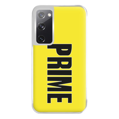 Prime - Yellow Phone Case for Galaxy S20FE