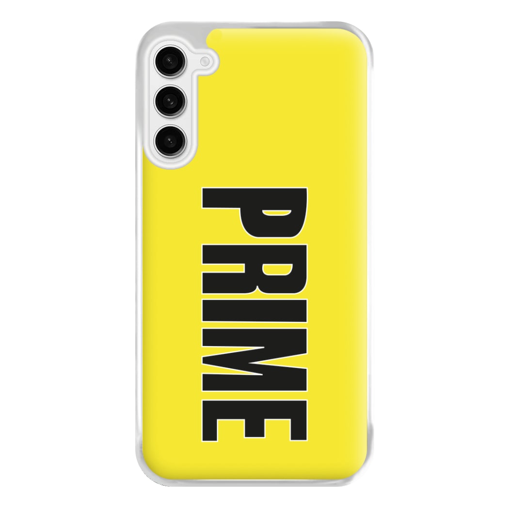 Prime - Yellow Phone Case for Galaxy S23FE