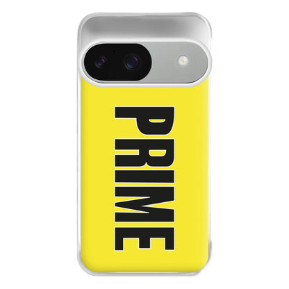 Prime - Yellow Phone Case for Google Pixel 9 / 9 Pro