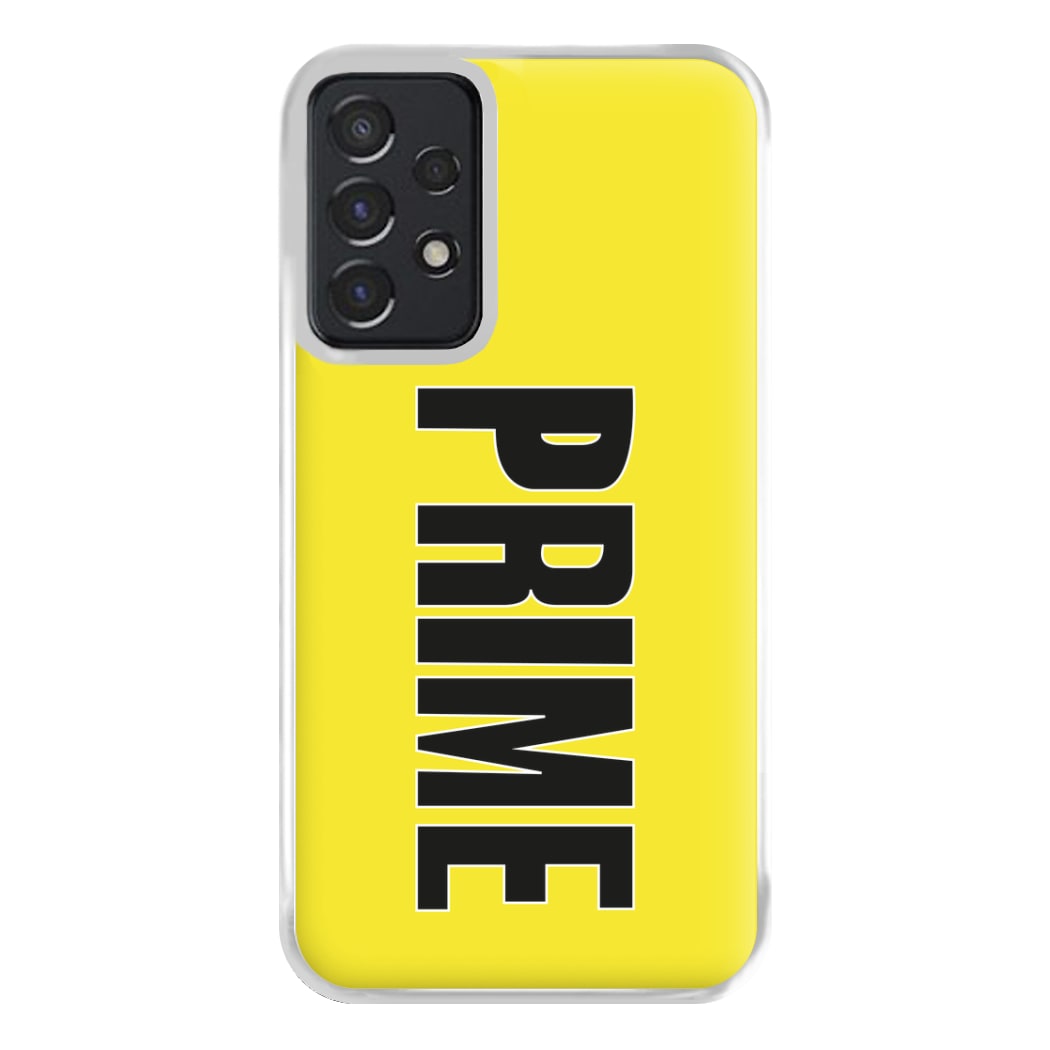 Prime - Yellow Phone Case for Galaxy A52 / A52s