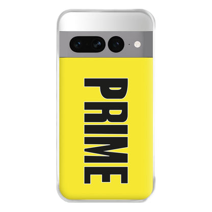 Prime - Yellow Phone Case for Google Pixel 7 Pro