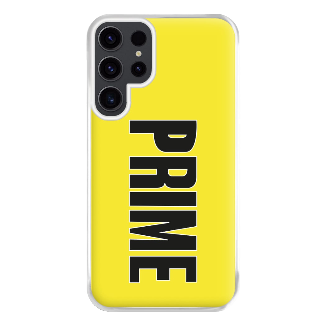 Prime - Yellow Phone Case for Galaxy S23 Ultra