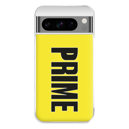 Prime - Yellow Phone Case for Google Pixel 8 Pro