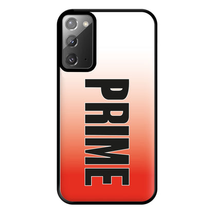 Prime - Red Gradient Phone Case for Galaxy Note 20 Ultra