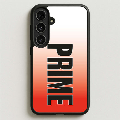 Prime - Red Gradient Phone Case for Galaxy S25FE