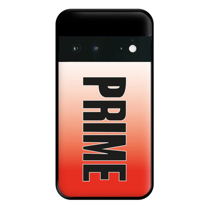 Prime - Red Gradient Phone Case for Google Pixel 6a