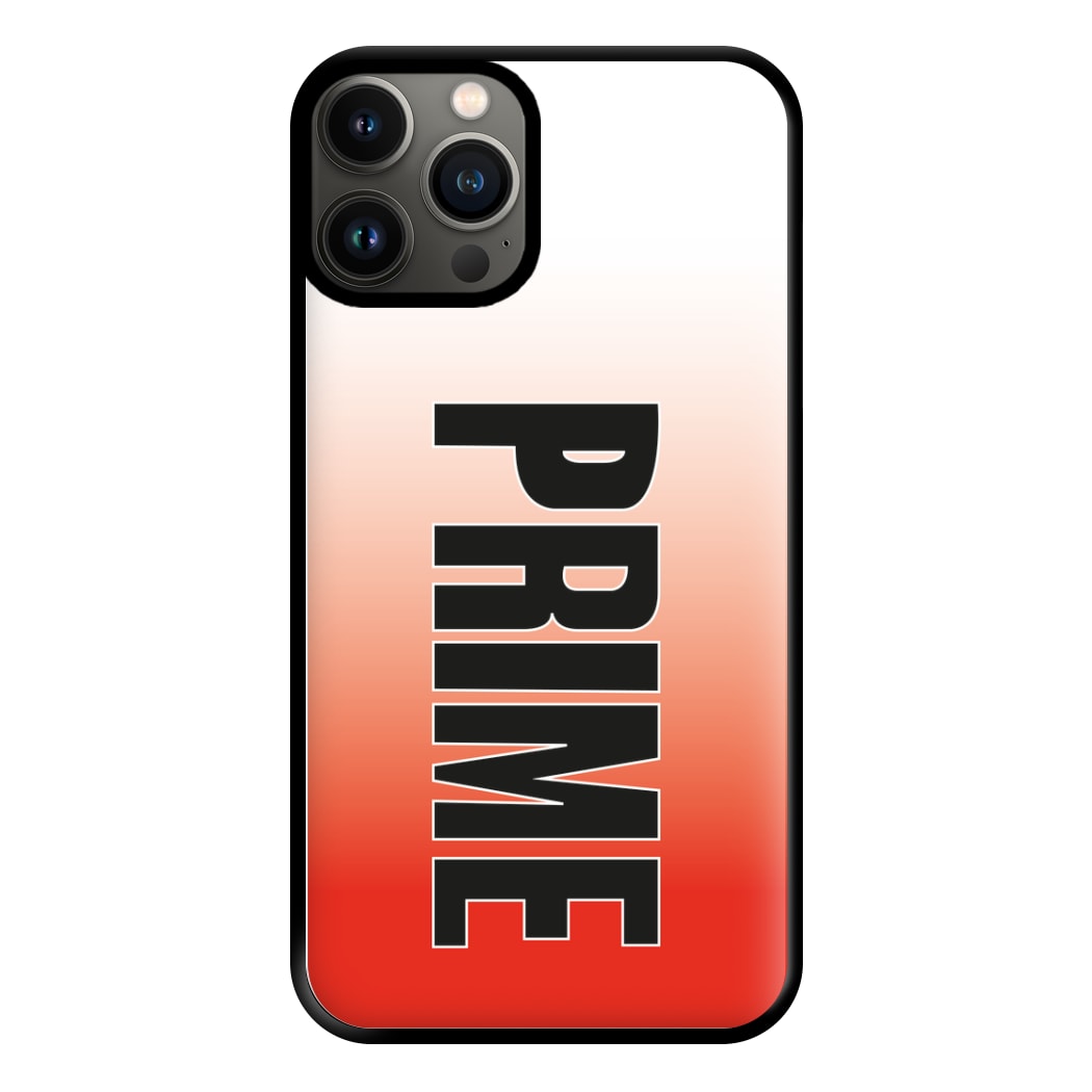 Prime - Red Gradient Phone Case for iPhone 13 Pro Max