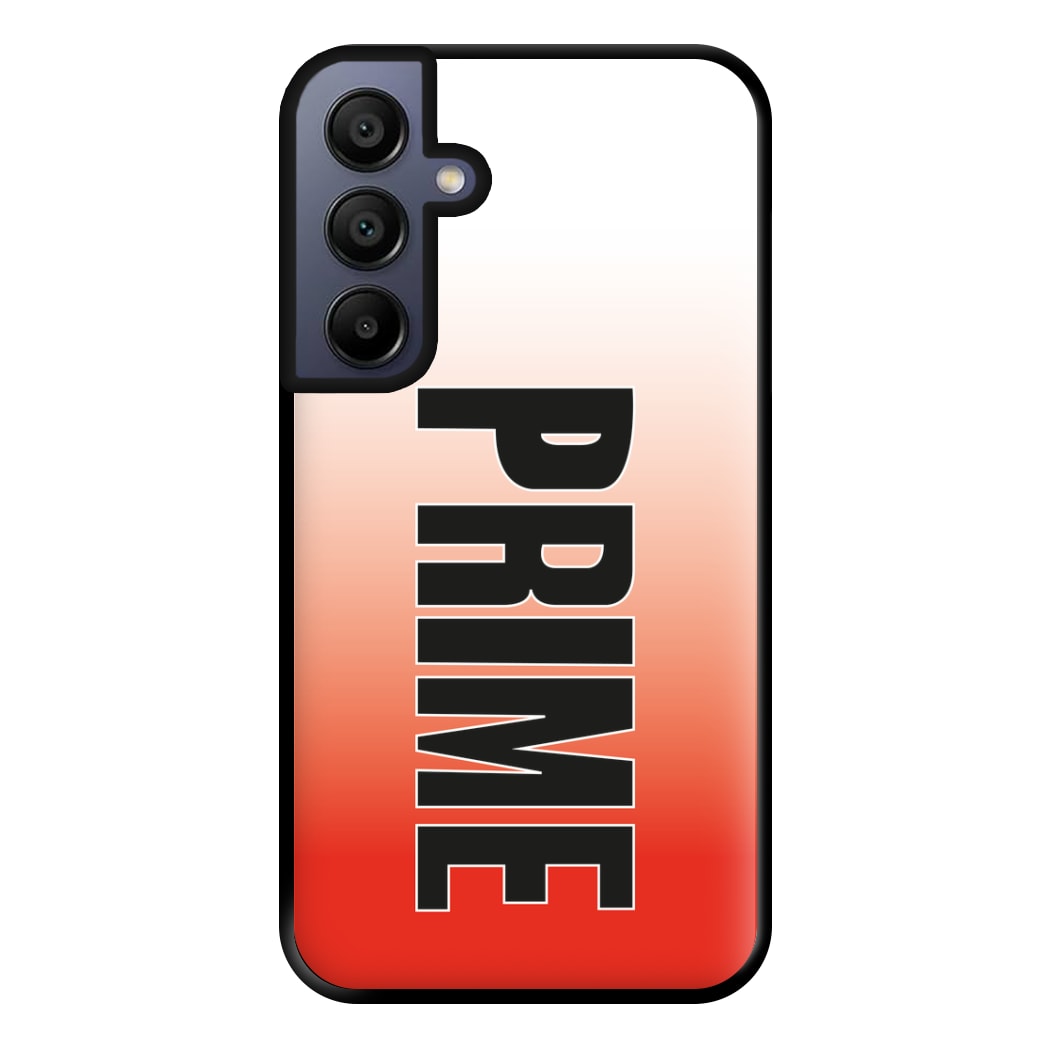 Prime - Red Gradient Phone Case for Galaxy A15