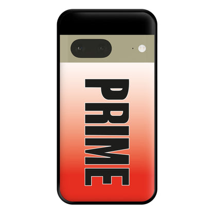 Prime - Red Gradient Phone Case for Google Pixel 7a