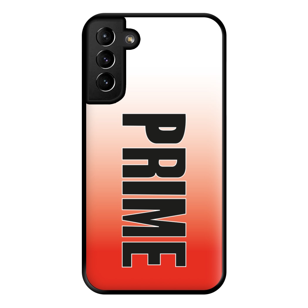 Prime - Red Gradient Phone Case for Galaxy S21 Plus