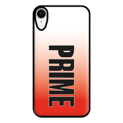 Prime - Red Gradient Phone Case for iPhone XR