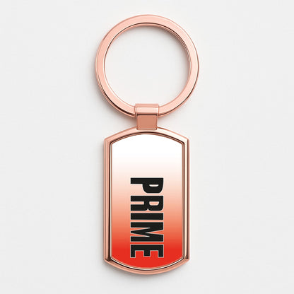 Prime - Red Gradient Rose Gold Keyring