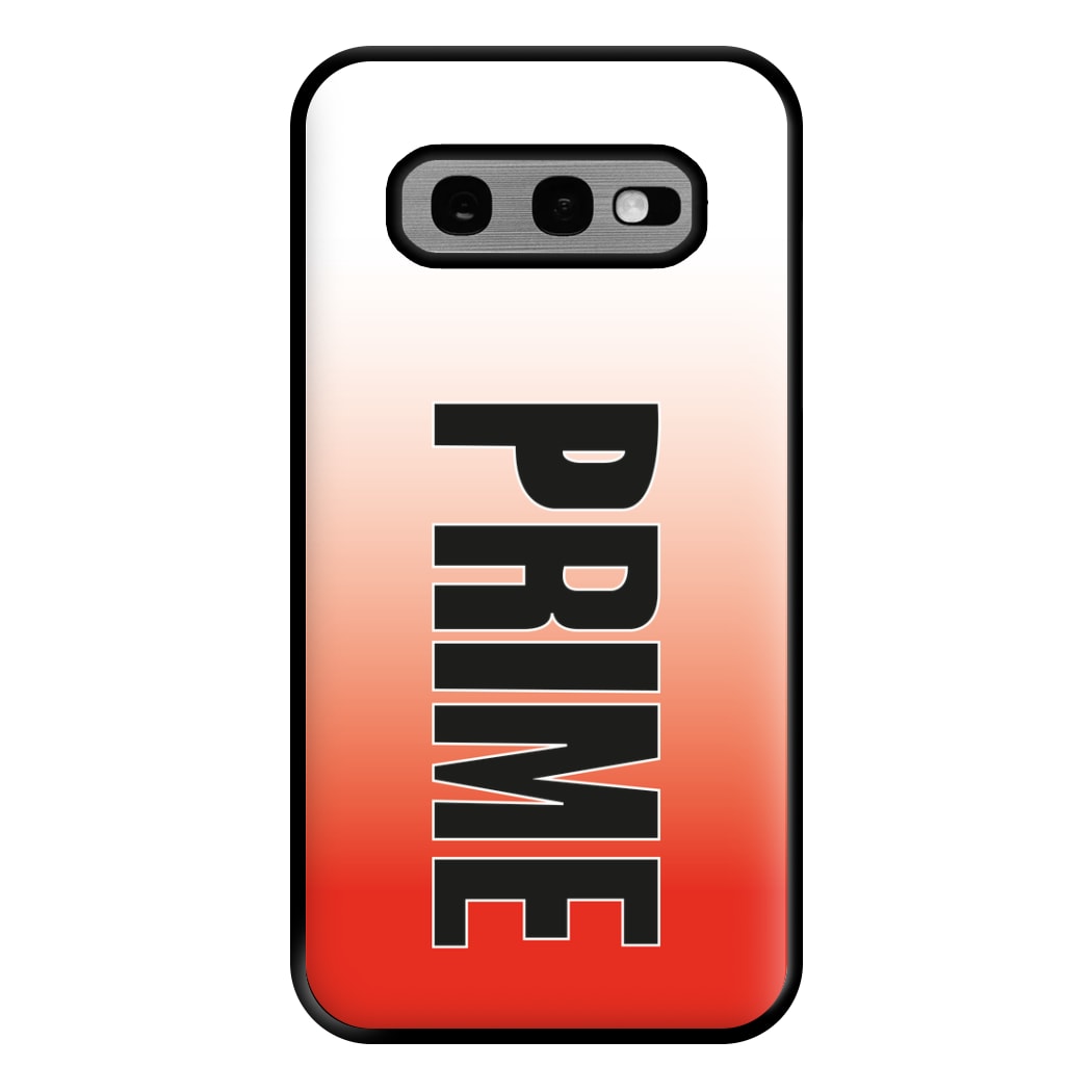 Prime - Red Gradient Phone Case for Galaxy S10e