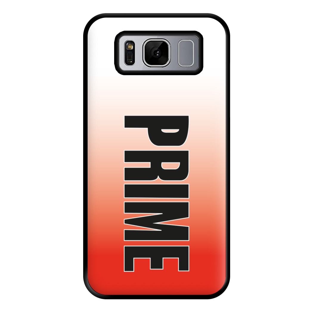 Prime - Red Gradient Phone Case for Galaxy S8 Plus