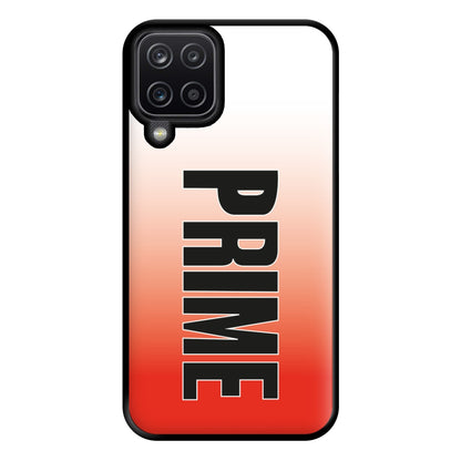 Prime - Red Gradient Phone Case for Galaxy A12