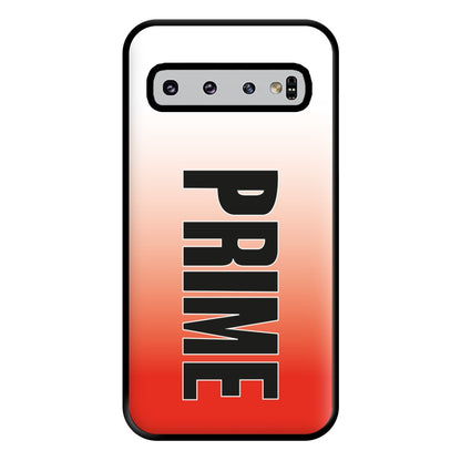 Prime - Red Gradient Phone Case for Galaxy S10 Plus