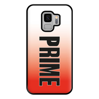 Prime - Red Gradient Phone Case for Galaxy S9 Plus